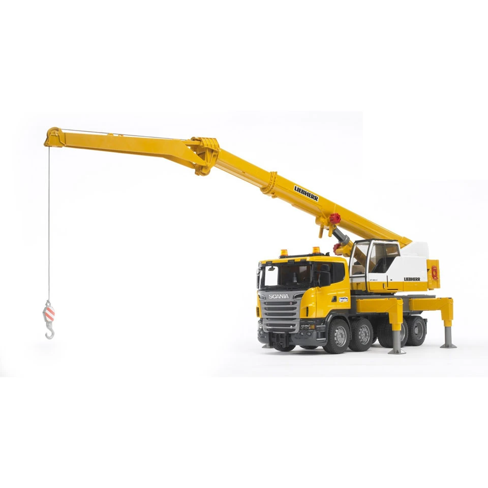 Bruder Scania R Telescoopkraanwagen 1 Bruder Scania R Telescoopkraanwagen