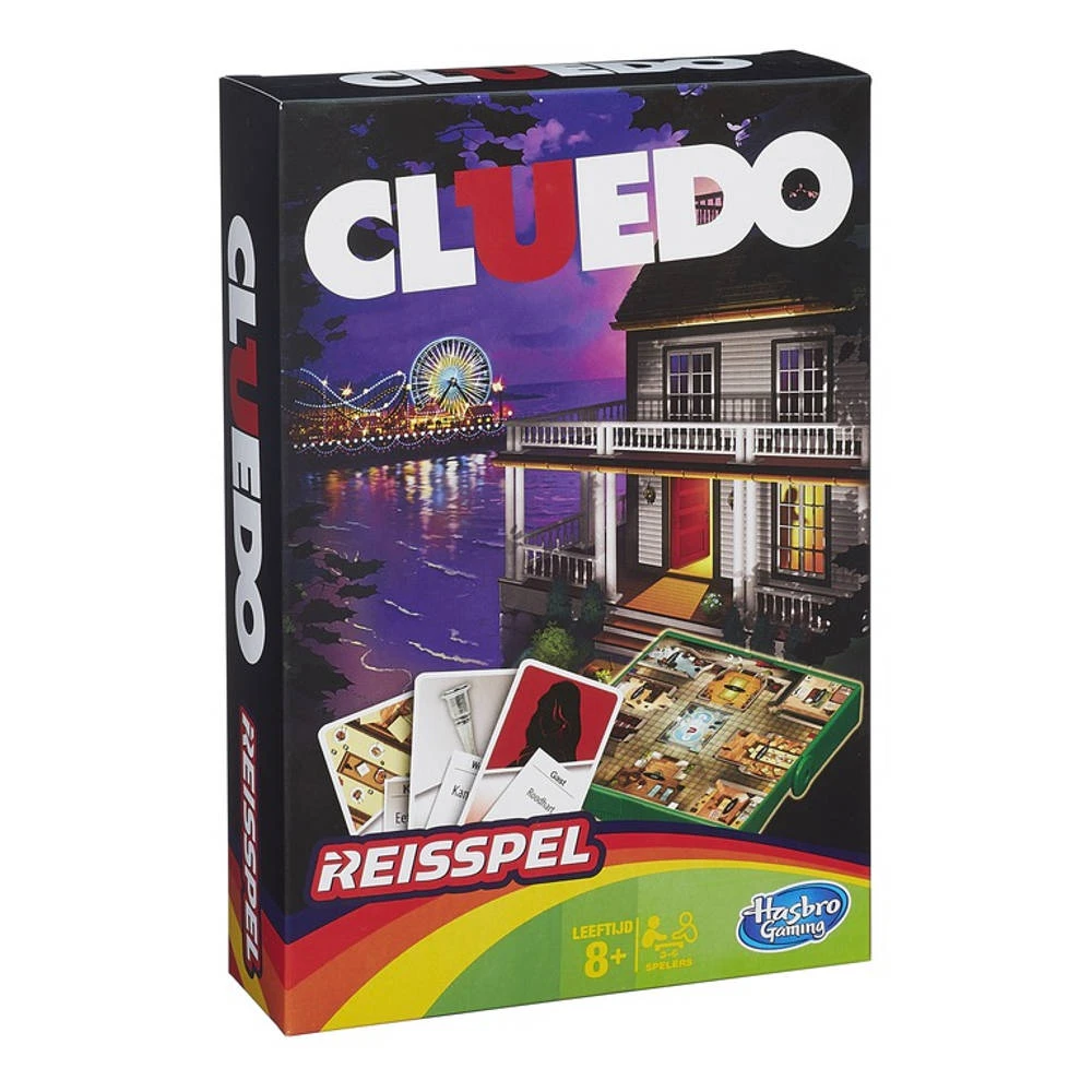 Hasbro Gaming Cluedo Reisspel 2 Hasbro Gaming Cluedo Reisspel - Afbeelding 2