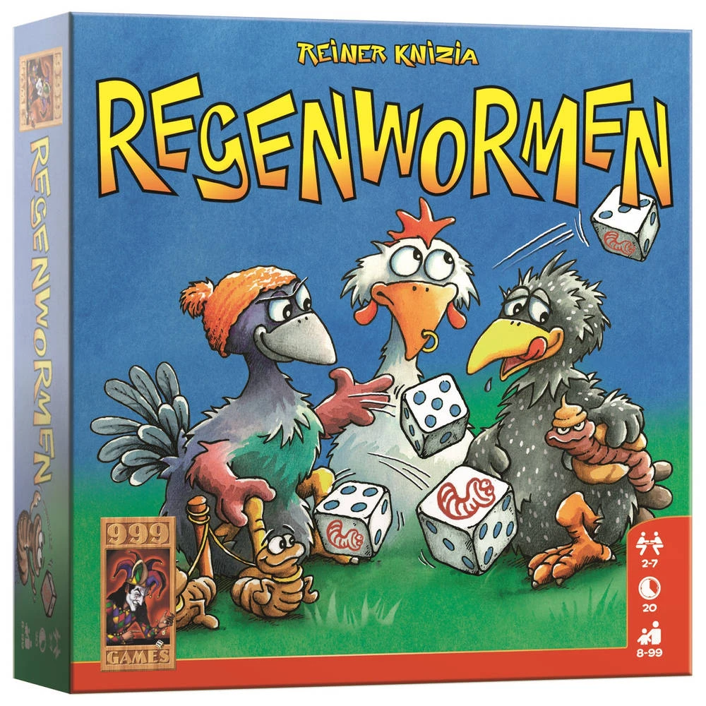 999 Games Regenwormen 2 999 Games Regenwormen - Afbeelding 2