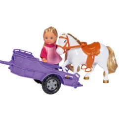 SIMBA Evi Love Jeep Met Paardentrailer -Speelgoed Verkoop Winkel 1122910 978ae4c0