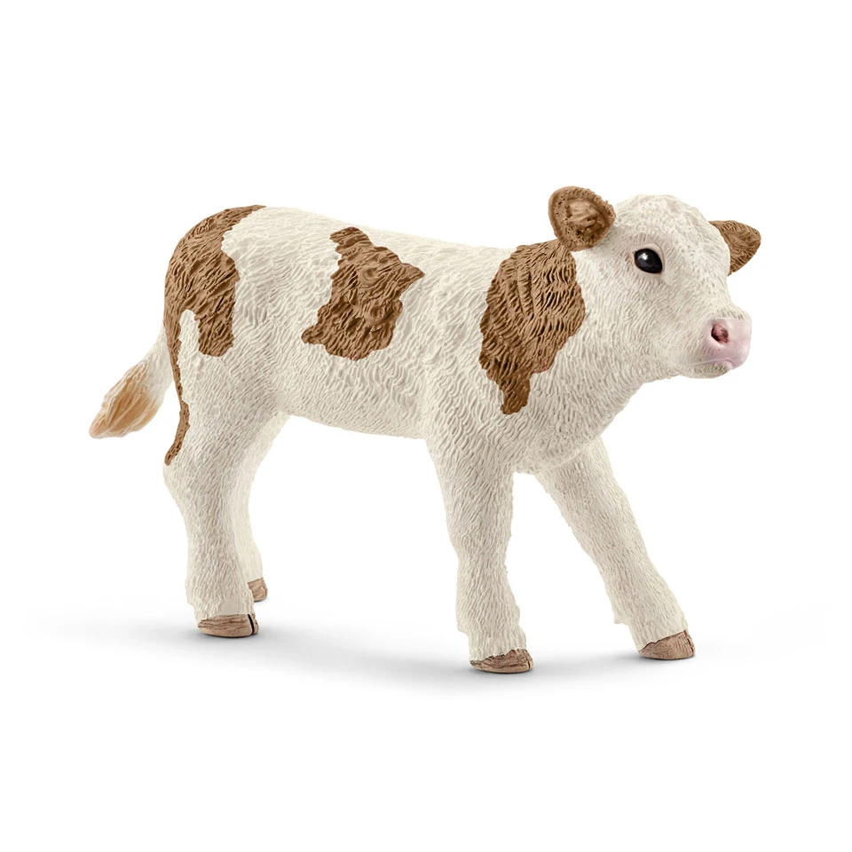 Schleich FARM WORLD Simmental Kalf 13802 1 Schleich FARM WORLD Simmental Kalf 13802