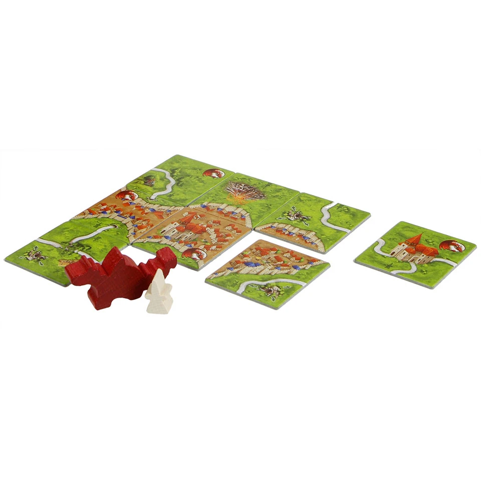 999 Games Carcassonne Uitbreiding: De Draak, De Fee En De Jonkvrouw 2 999 Games Carcassonne Uitbreiding: De Draak, De Fee En De Jonkvrouw - Afbeelding 2