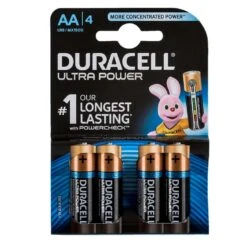 Duracell Ultrapower AA Alkaline Batterijen - 4 Stuks