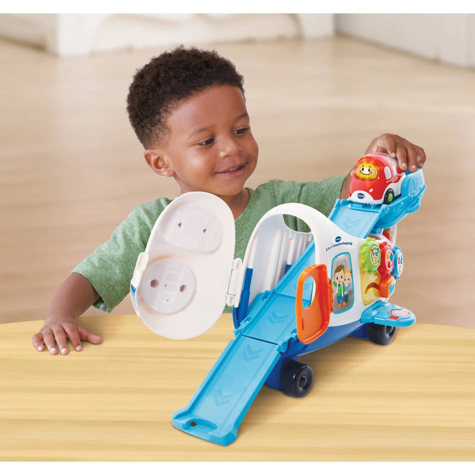 VTech Toet Toet Auto's 2-in-1 Vrachtvliegtuig Vince 6 VTech Toet Toet Auto's 2-in-1 Vrachtvliegtuig Vince - Afbeelding 6