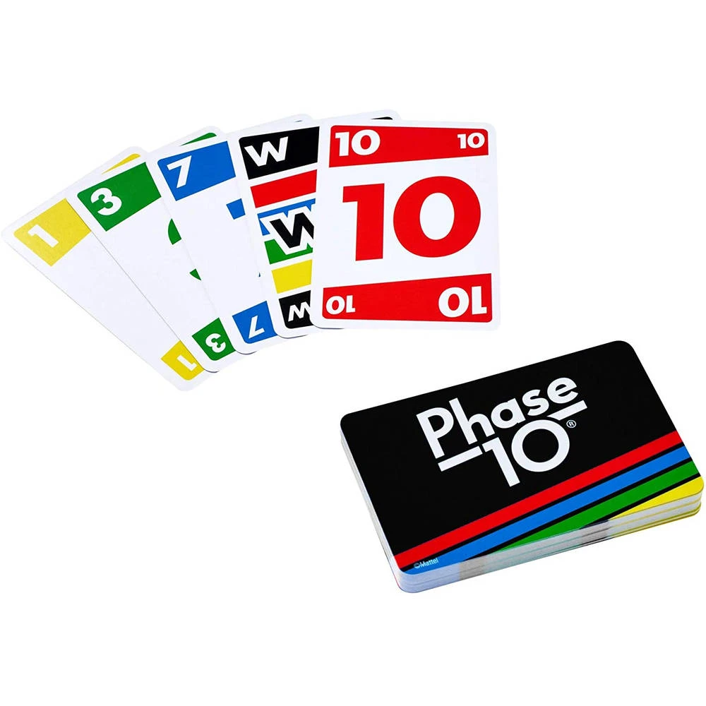 Mattel Games Phase 10 2 Mattel Games Phase 10 - Afbeelding 2