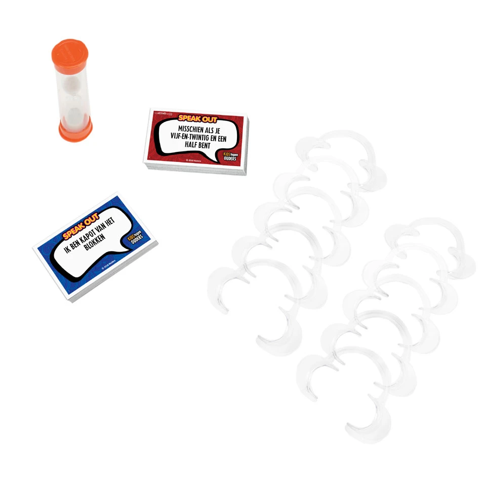 Hasbro Gaming Speak Out Kids Tegen Ouders Spel 3 Hasbro Gaming Speak Out Kids Tegen Ouders Spel - Afbeelding 3