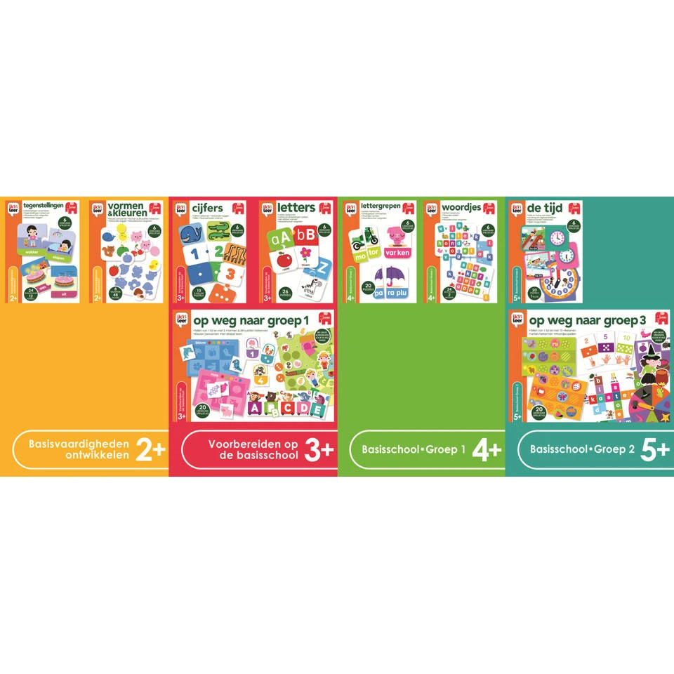 Jumbo Ik Leer Vormen & Kleuren 6 Leerzame Spelletjes 5 Jumbo Ik Leer Vormen & Kleuren 6 Leerzame Spelletjes - Afbeelding 5