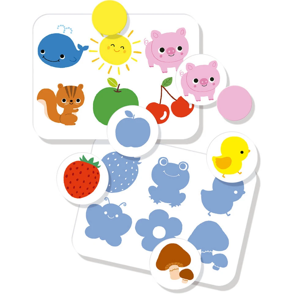 Jumbo Ik Leer Vormen & Kleuren 6 Leerzame Spelletjes 3 Jumbo Ik Leer Vormen & Kleuren 6 Leerzame Spelletjes - Afbeelding 3