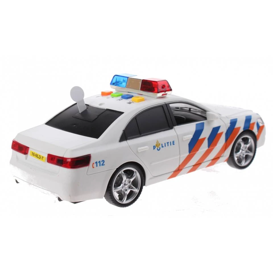 No Brand Toi-toys Politiewagen Met Licht En Geluid - 24 Cm - Wit 2 No Brand Toi-toys Politiewagen Met Licht En Geluid - 24 Cm - Wit - Afbeelding 2