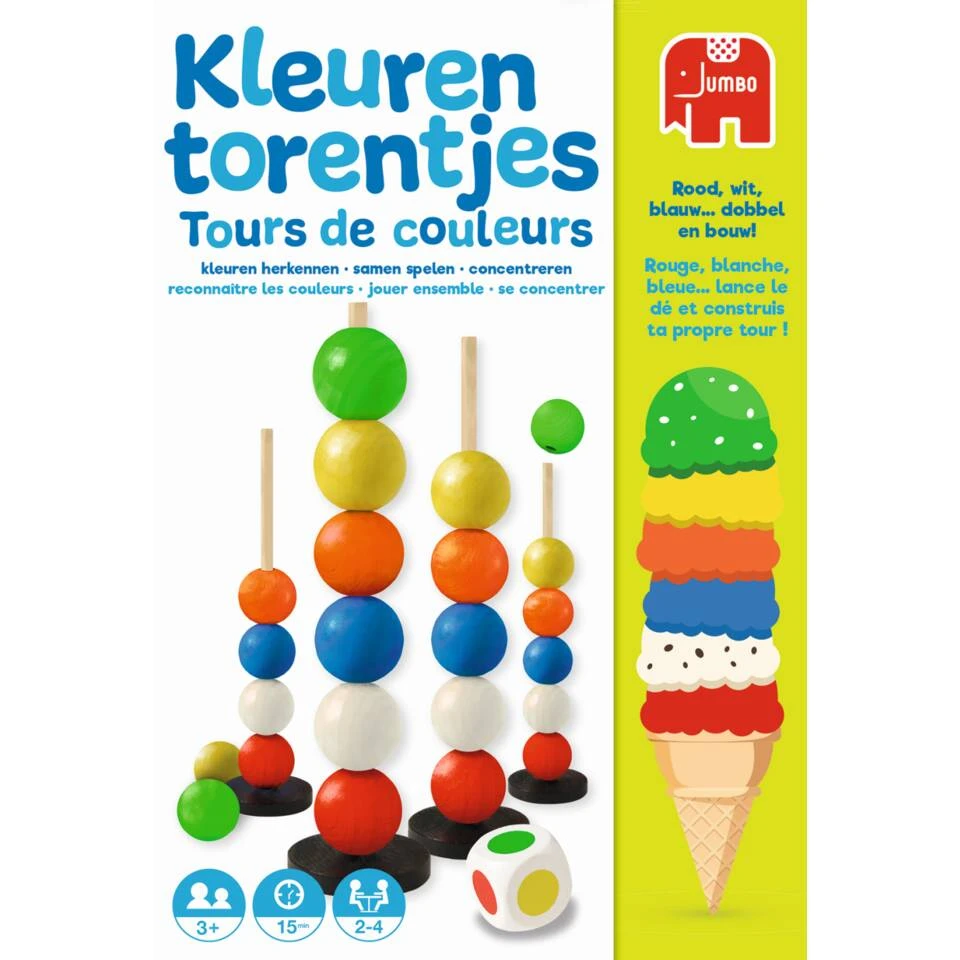 Jumbo Kleurentorentjes 3 Jumbo Kleurentorentjes - Afbeelding 3