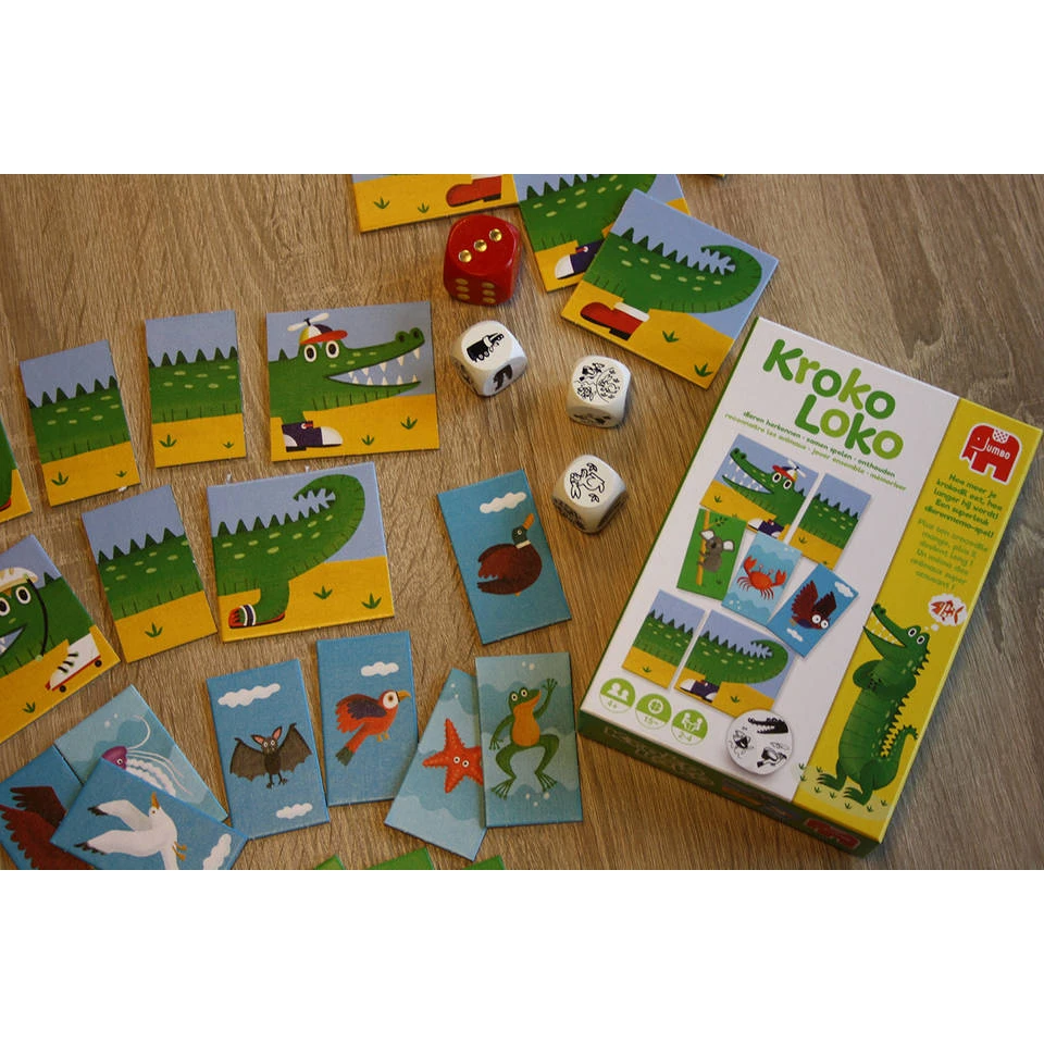Jumbo Kroko Loko Memoryspel 4 Jumbo Kroko Loko Memoryspel - Afbeelding 4