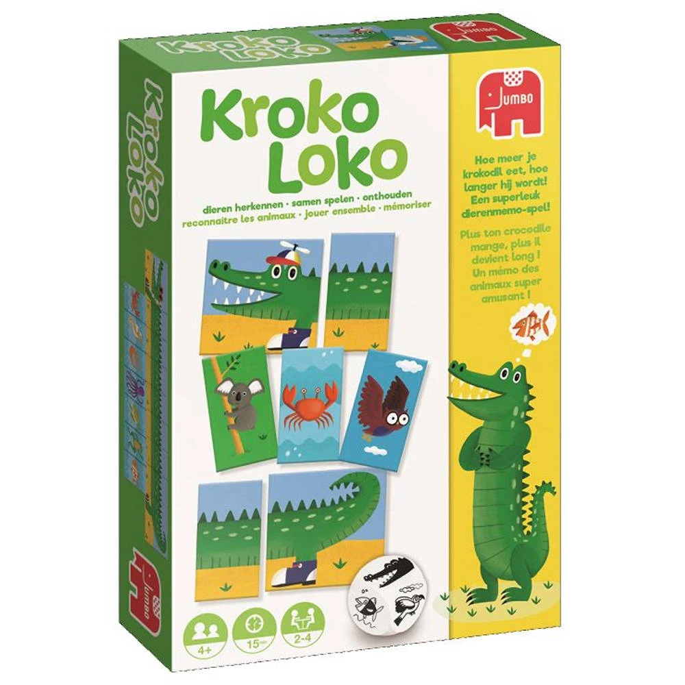 Jumbo Kroko Loko Memoryspel 3 Jumbo Kroko Loko Memoryspel - Afbeelding 3