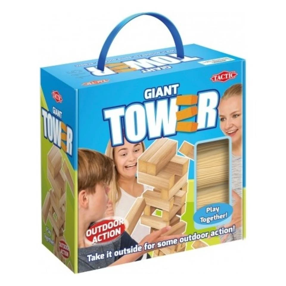 No Brand Tactic Evenwichtsspel XL Tower 30-delig 1 No Brand Tactic Evenwichtsspel XL Tower 30-delig