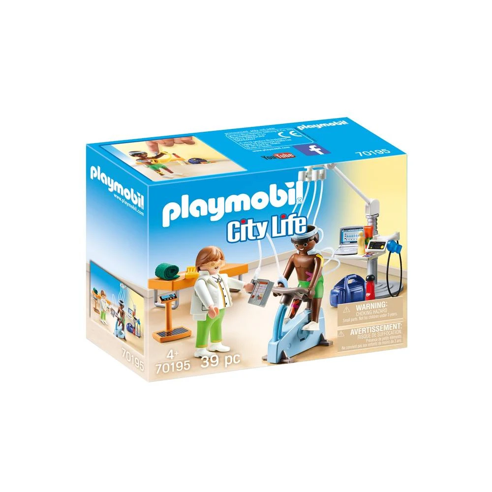 PLAYMOBIL City Life Praktijk Fysiotherapeut 70195 5 PLAYMOBIL City Life Praktijk Fysiotherapeut 70195 - Afbeelding 5