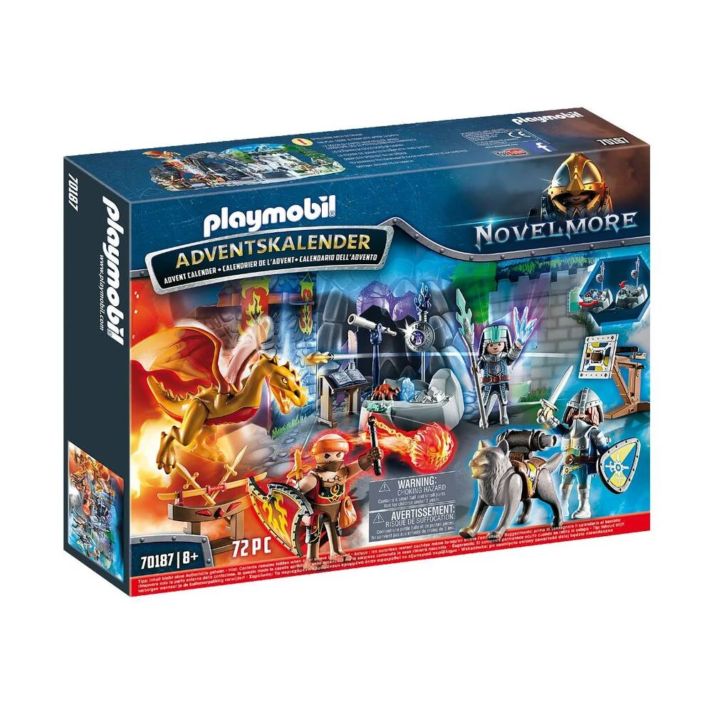 PLAYMOBIL Novelmore Adventskalender Ridderduel 70187 1 PLAYMOBIL Novelmore Adventskalender Ridderduel 70187
