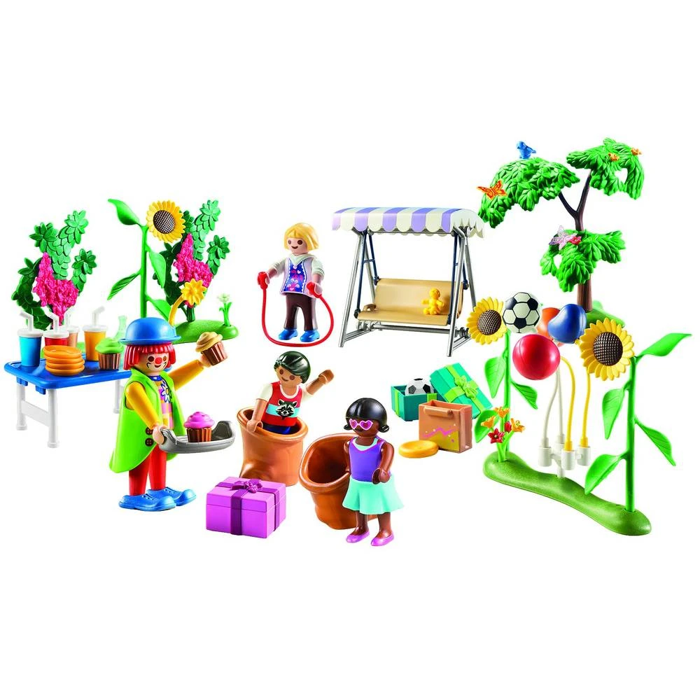 PLAYMOBIL Dollhouse Kinderfeestje Met Clown 70212 2 PLAYMOBIL Dollhouse Kinderfeestje Met Clown 70212 - Afbeelding 2