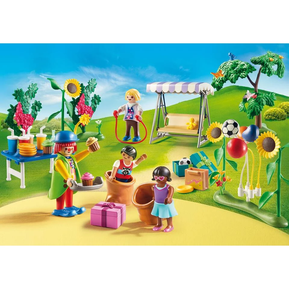 PLAYMOBIL Dollhouse Kinderfeestje Met Clown 70212 3 PLAYMOBIL Dollhouse Kinderfeestje Met Clown 70212 - Afbeelding 3