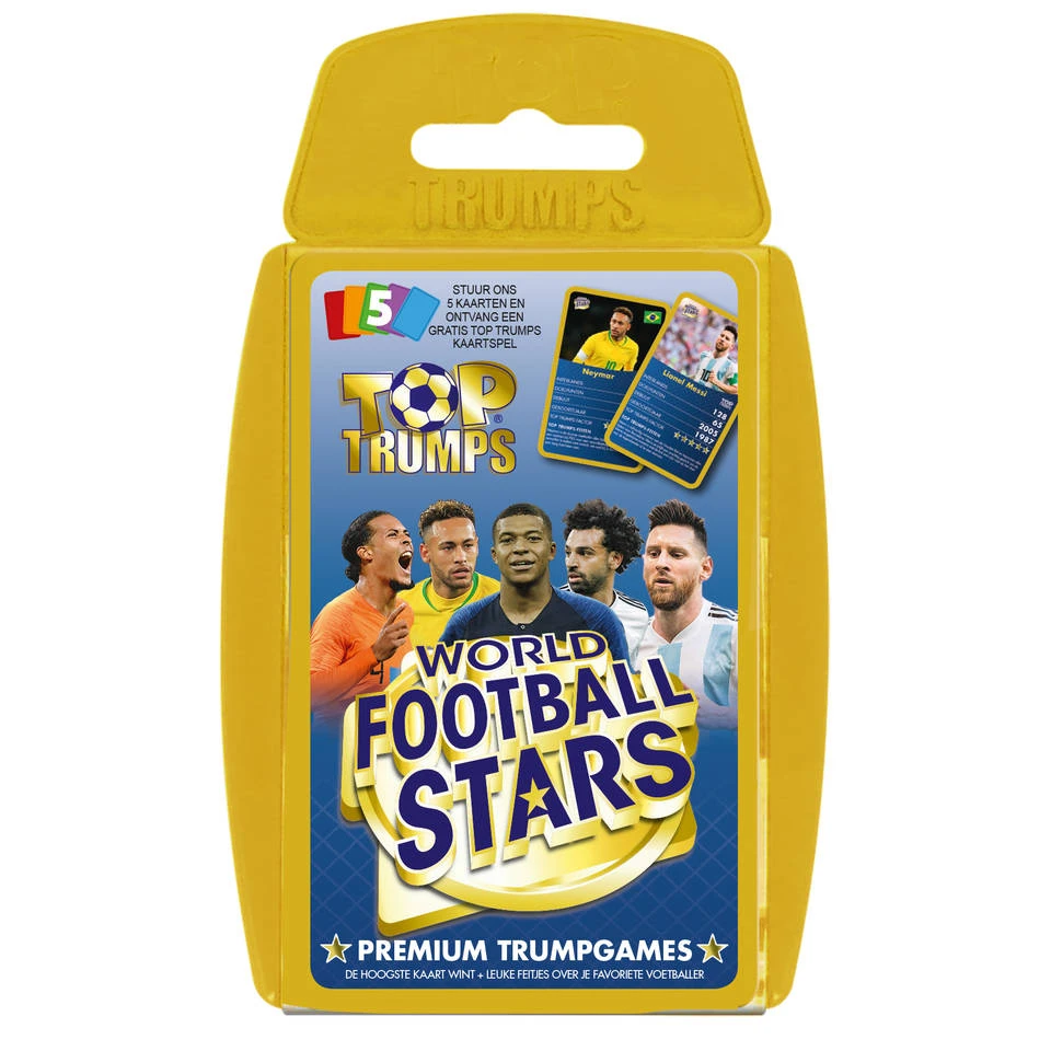 Identity Games Top Trumps Wereld Voetbalsterren Editie 2 Identity Games Top Trumps Wereld Voetbalsterren Editie - Afbeelding 2