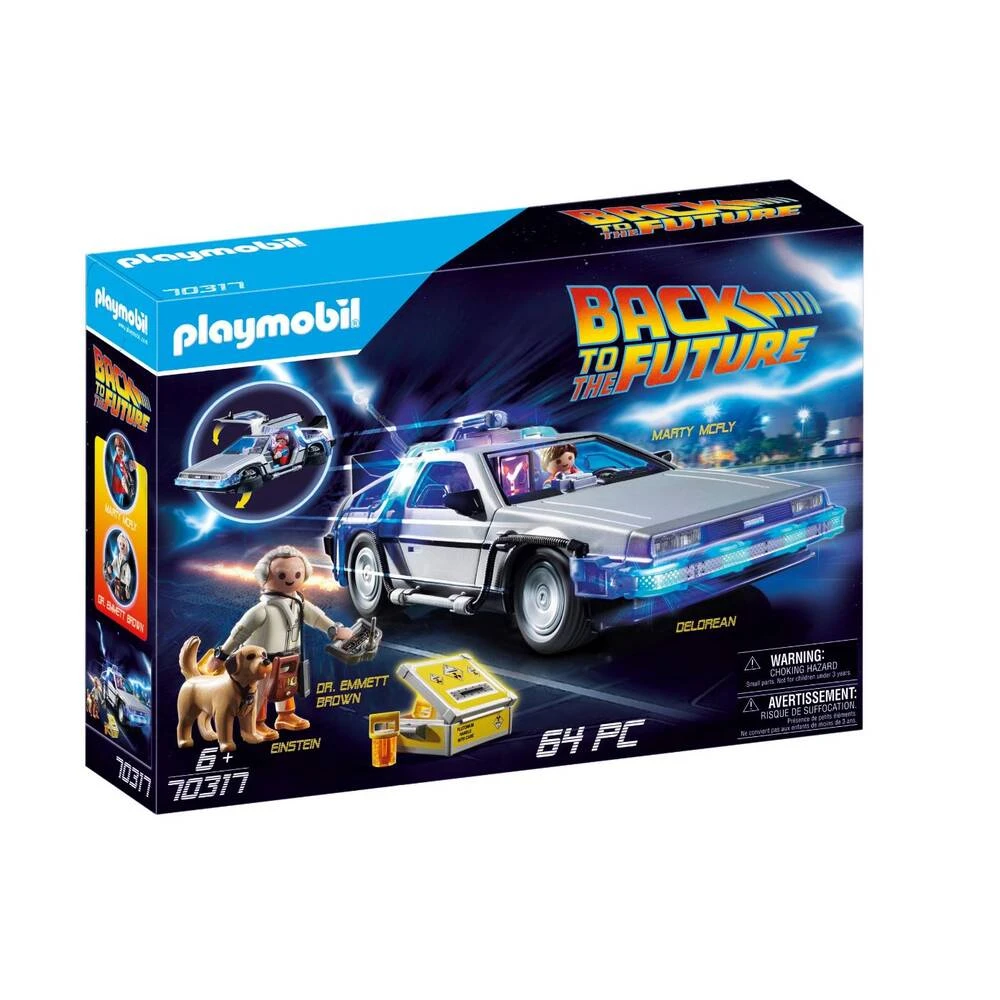 PLAYMOBIL Back To The Future DeLorean 70317 1 PLAYMOBIL Back To The Future DeLorean 70317