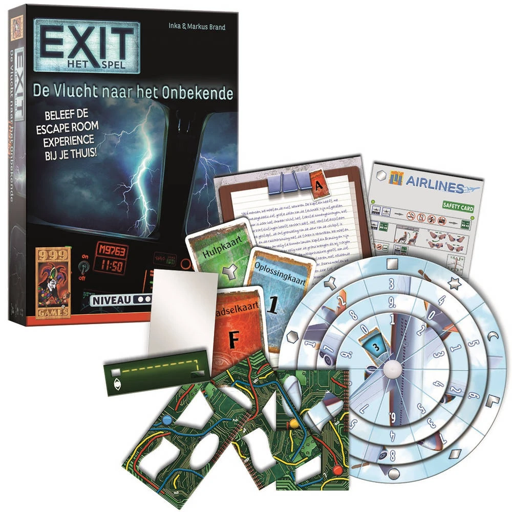 999 Games Exit: De Vlucht Naar Het Onbekende 1 999 Games Exit: De Vlucht Naar Het Onbekende