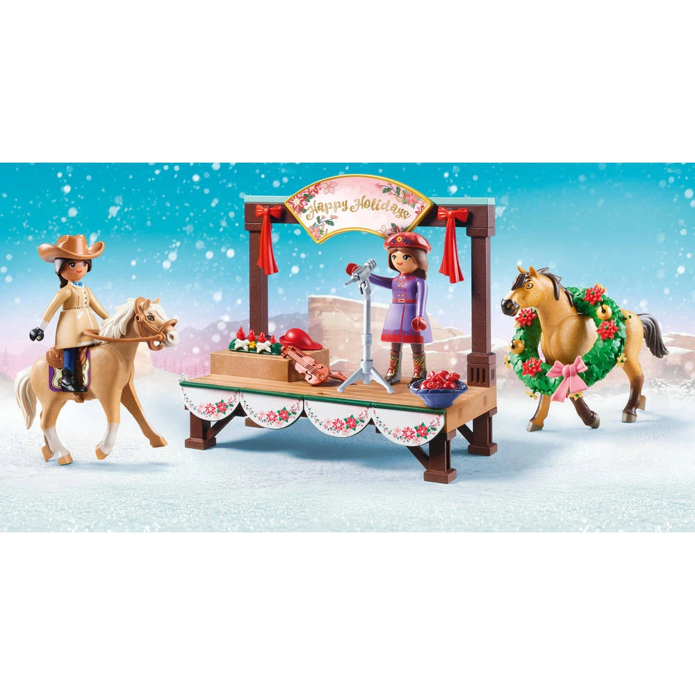 PLAYMOBIL Spirit Kerstmis Concert 70396 4 PLAYMOBIL Spirit Kerstmis Concert 70396 - Afbeelding 4