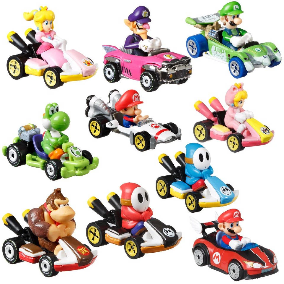 Hot Wheels Mario Kart Voertuig - 1:64 2 Hot Wheels Mario Kart Voertuig - 1:64 - Afbeelding 2