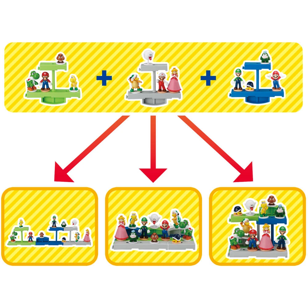 No Brand Super Mario Balancing Game Castle Stage Mario En Peach 5 No Brand Super Mario Balancing Game Castle Stage Mario En Peach - Afbeelding 5