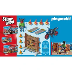 PLAYMOBIL Stuntshow Motor Met Vuurmuur 70553 -Speelgoed Verkoop Winkel 1985819 505efecd