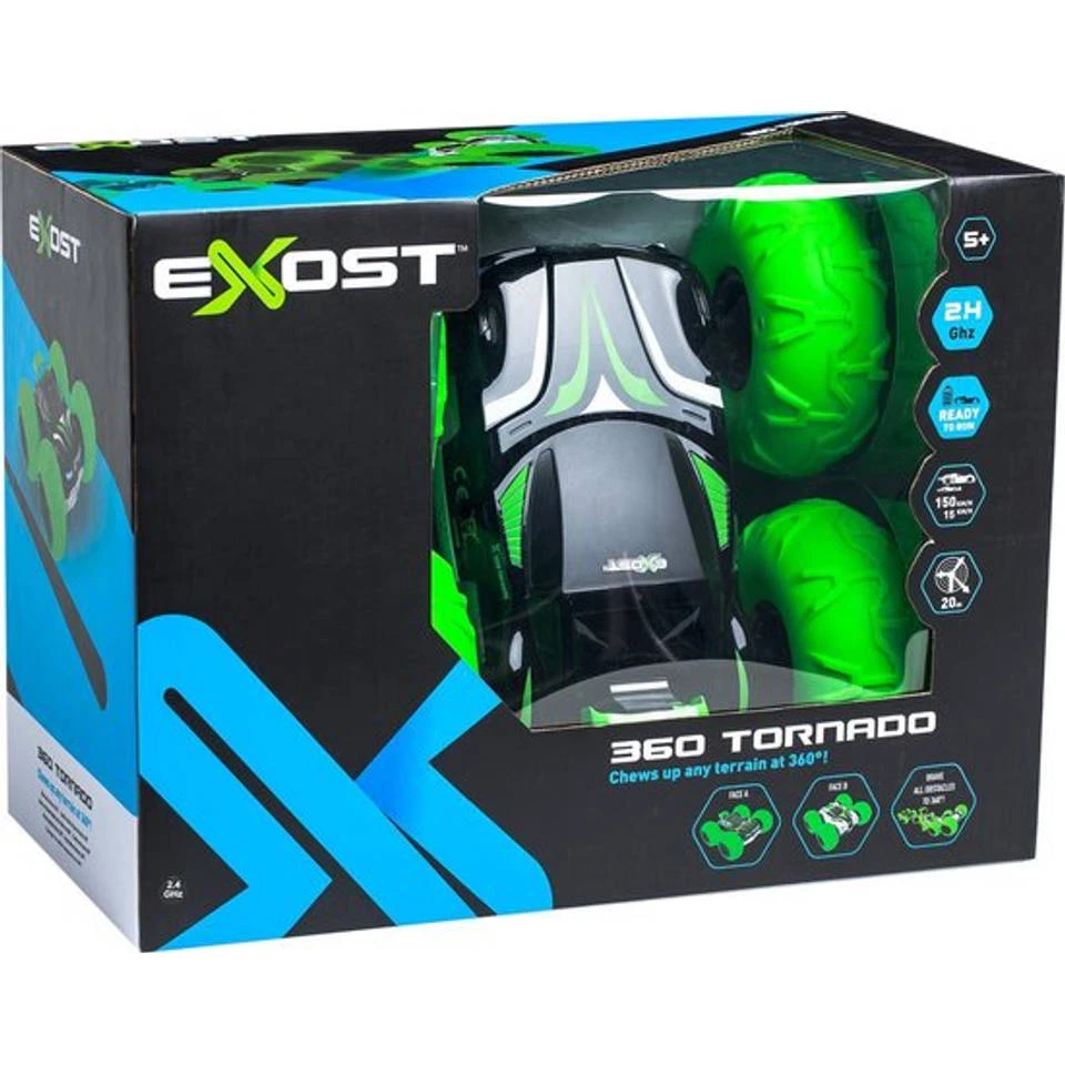 No Brand Exost Op Afstand Bestuurbare 360 Tornado Stuntauto - 1:10 2 No Brand Exost Op Afstand Bestuurbare 360 Tornado Stuntauto - 1:10 - Afbeelding 2