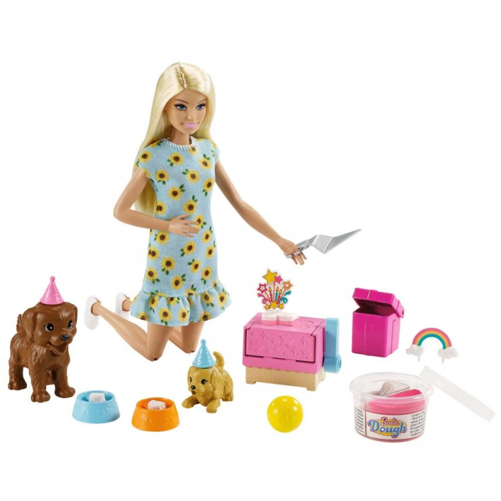 Barbie Puppy Feestje - Blond 1 Barbie Puppy Feestje - Blond