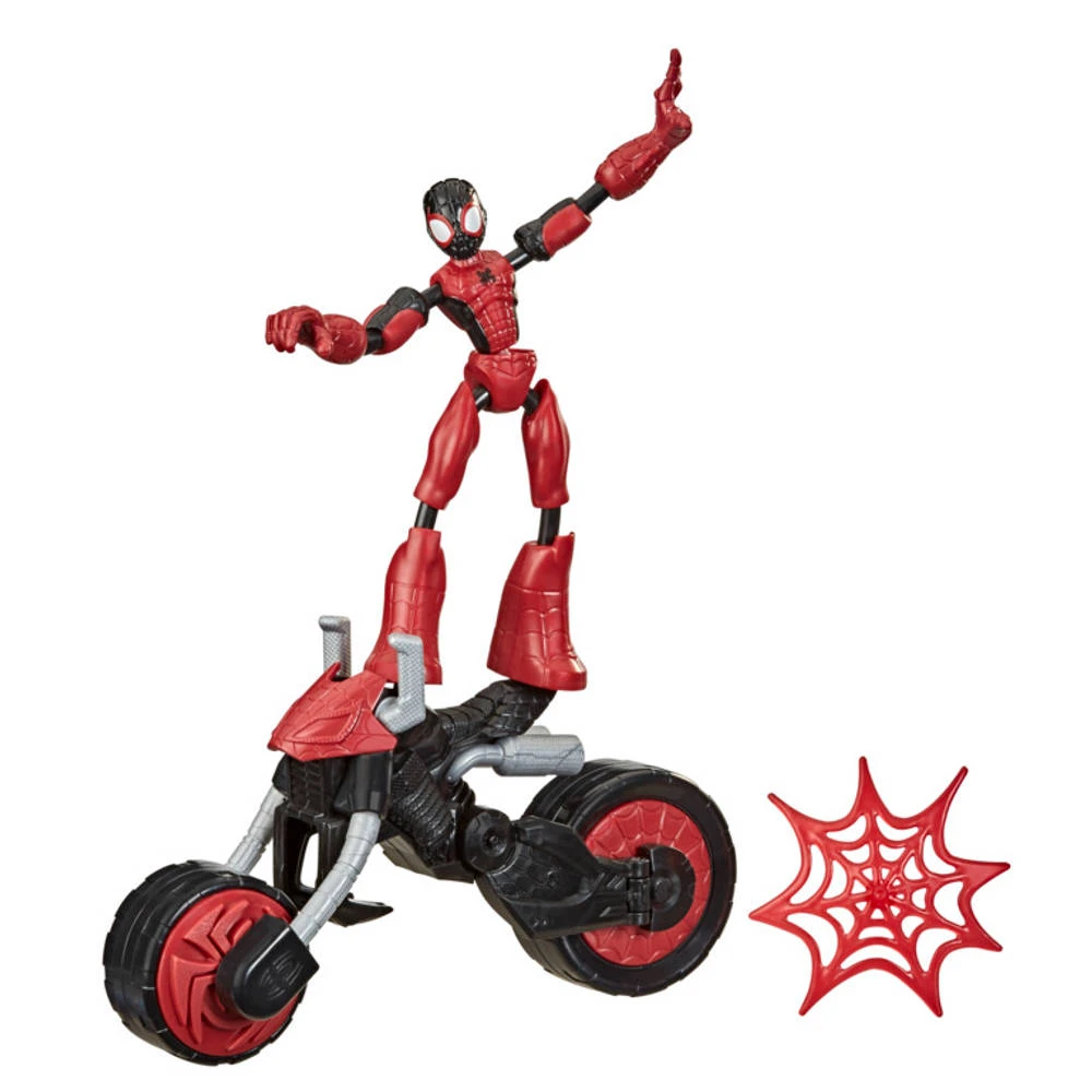 Hasbro Marvel Avengers Bend And Flex Rider Spider-Man 1 Hasbro Marvel Avengers Bend And Flex Rider Spider-Man