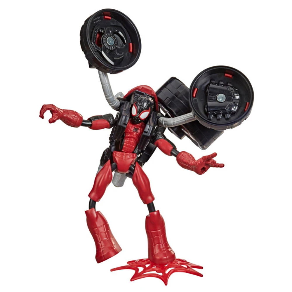 Hasbro Marvel Avengers Bend And Flex Rider Spider-Man 4 Hasbro Marvel Avengers Bend And Flex Rider Spider-Man - Afbeelding 4
