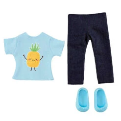 Poppenkleding Ananas T-shirt En Jeans 9 Poppenkleding Ananas T-shirt En Jeans -Speelgoed Verkoop Winkel 1987018 41d3c4c5