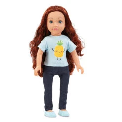 Poppenkleding Ananas T-shirt En Jeans 8 Poppenkleding Ananas T-shirt En Jeans -Speelgoed Verkoop Winkel 1987018 704863bc