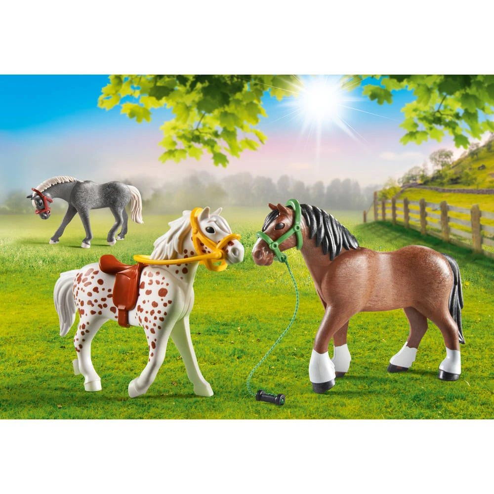 PLAYMOBIL Country 3 Paarden 70683 4 PLAYMOBIL Country 3 Paarden 70683 - Afbeelding 4
