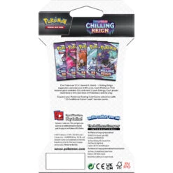 ASMODEE Pokémon TCG Sword & Shield Chilling Reign Sleeved Booster -Speelgoed Verkoop Winkel 1987750 1c843893