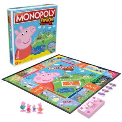 Hasbro Gaming Monopoly Junior Peppa Pig