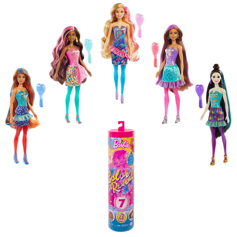 Barbie Color Reveal Wave 4 Modepop 2 Barbie Color Reveal Wave 4 Modepop - Afbeelding 2