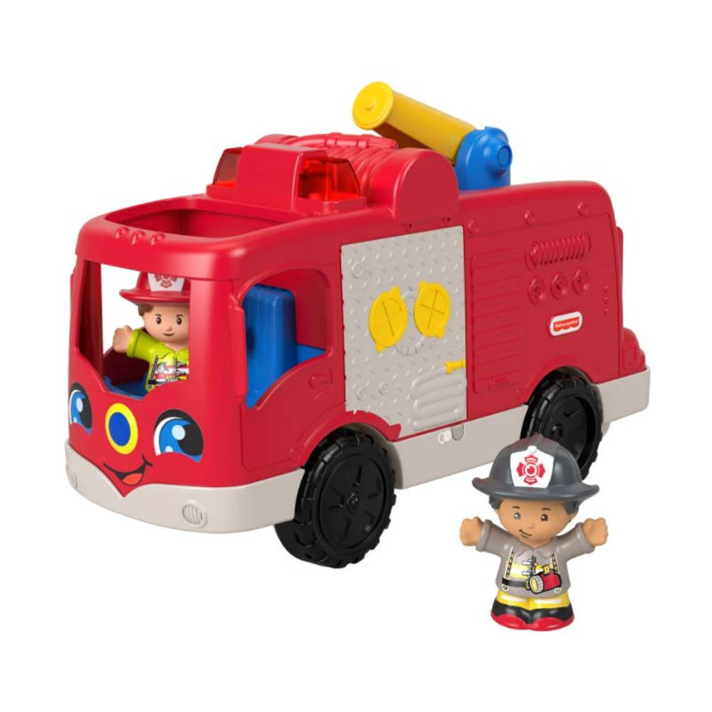 Fisher Price Fisher-Price Little People Grote Brandweerauto Speelset 5 Fisher Price Fisher-Price Little People Grote Brandweerauto Speelset - Afbeelding 5