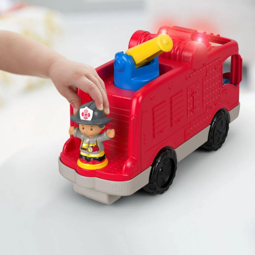 Fisher Price Fisher-Price Little People Grote Brandweerauto Speelset 6 Fisher Price Fisher-Price Little People Grote Brandweerauto Speelset - Afbeelding 6