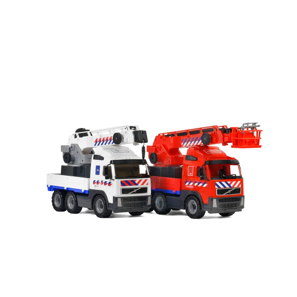 No Brand Volvo PowerTruck Brandweerwagen 4 No Brand Volvo PowerTruck Brandweerwagen - Afbeelding 4