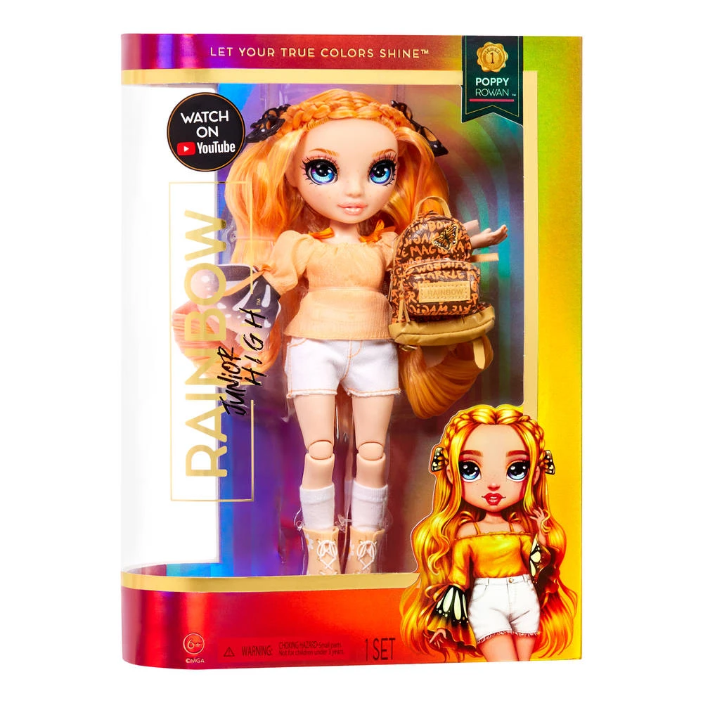 Rainbow High Junior High Pop Poppy Rowan 3 Rainbow High Junior High Pop Poppy Rowan - Afbeelding 3