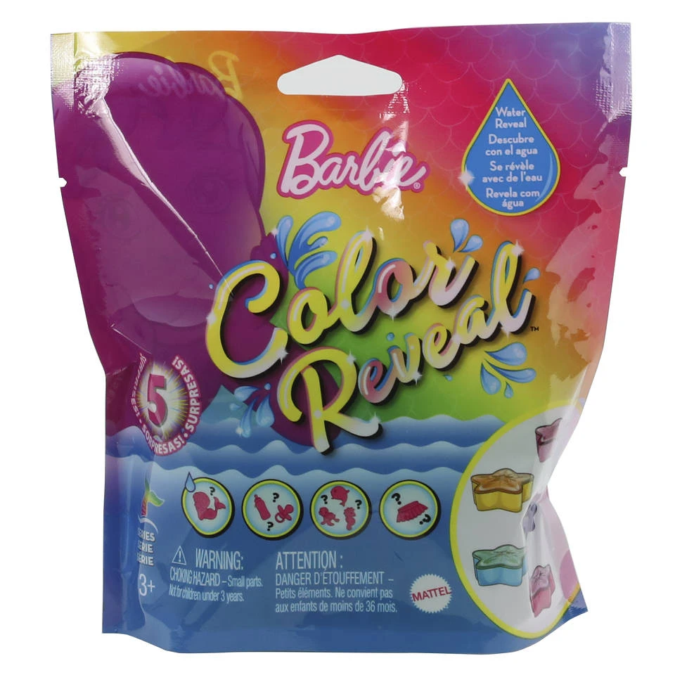 Barbie Color Reveal Regenboog Zeemeerminnen Baby's 6 Barbie Color Reveal Regenboog Zeemeerminnen Baby's - Afbeelding 6