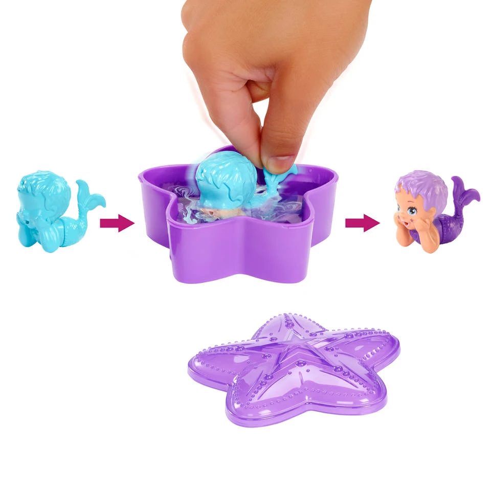 Barbie Color Reveal Regenboog Zeemeerminnen Baby's 5 Barbie Color Reveal Regenboog Zeemeerminnen Baby's - Afbeelding 5