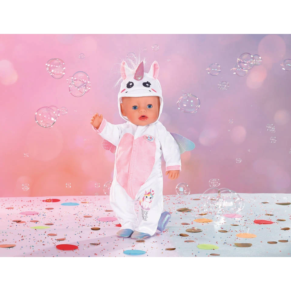 BABY Born Unicorn Onesie Poppenromper 2 BABY Born Unicorn Onesie Poppenromper - Afbeelding 2