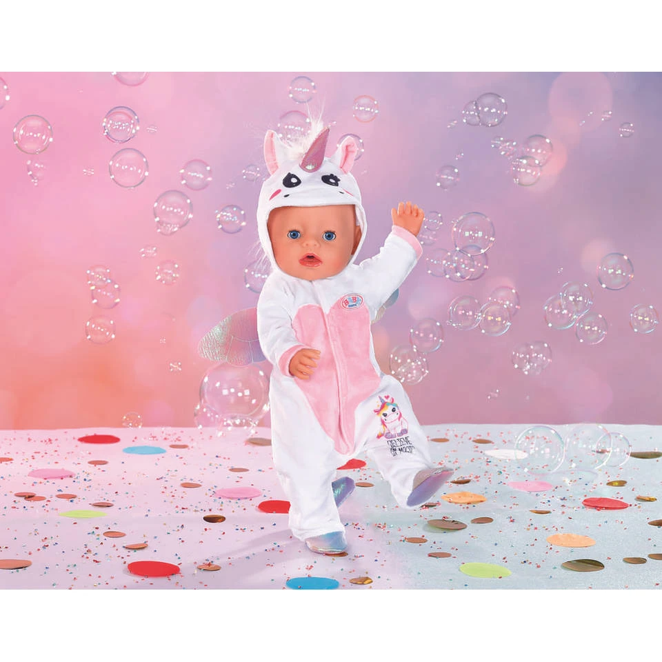 BABY Born Unicorn Onesie Poppenromper 5 BABY Born Unicorn Onesie Poppenromper - Afbeelding 5