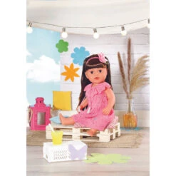 BABY Born Trendy Bloemenjurk - 43 Cm - Roze -Speelgoed Verkoop Winkel 1991342 3cb1b00c