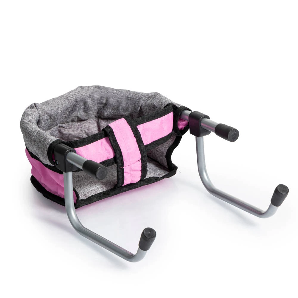 No Brand Poppen Tafelzitje - Roze 1 No Brand Poppen Tafelzitje - Roze