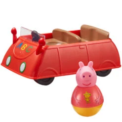 No Brand Peppa Pig Weebles Rode Auto