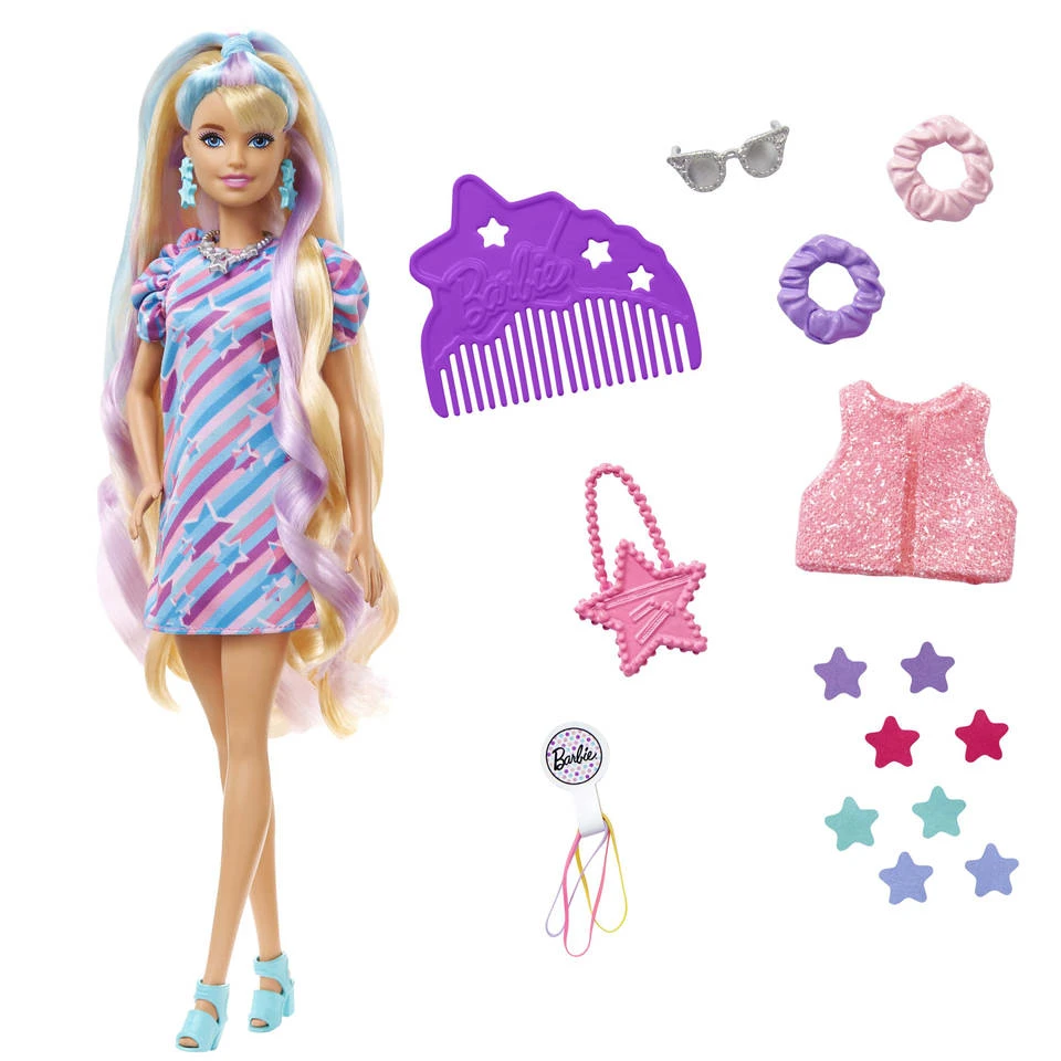 Barbie Totally Hair Pop Ster 1 Barbie Totally Hair Pop Ster